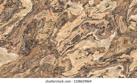 Petrified Wood Pattern. Abstract Marble Texture And Background. 2d Illustration