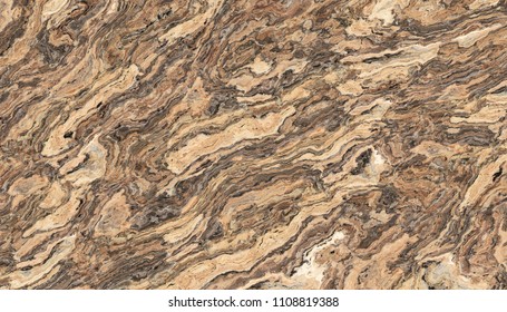 Petrified Wood Pattern. Abstract Marble Texture And Background. 2d Illustration