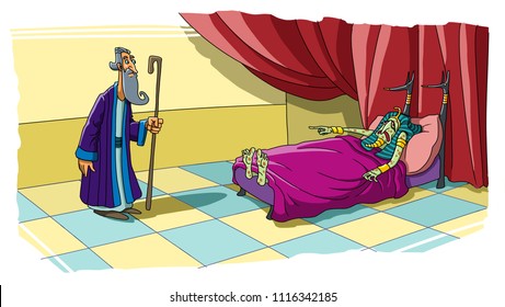 Pharaoh Fell Ill Because He Wanted To Take The Wife Of Abraham Sarah.