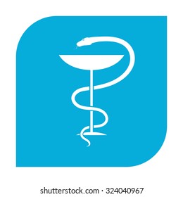 Pharmacy Symbol Medical Snake Cup Vector Stock Vector (royalty Free 