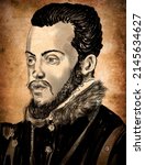 Philip II , also known as Philip the Prudent (Spanish: Felipe el Prudente), was King of Spain from 1556, King of Portugal