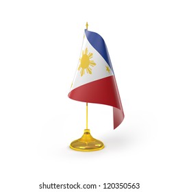 Philippines Flag Detail Render Stock Illustration 120350563 | Shutterstock