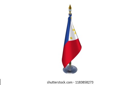Isolated Philippines Desktop Flag Images Stock Photos Vectors