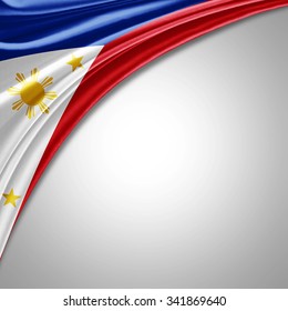 Philippines Flag Silk Copyspace Your Text Stock Illustration 341869640 ...