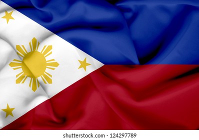 Phillipines Waving Flag