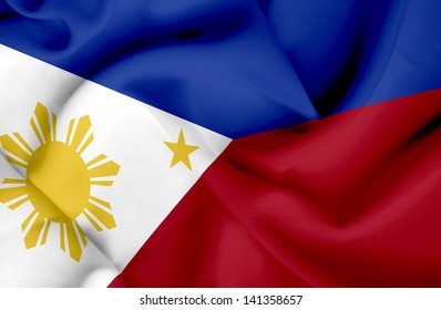 Phillipines Waving Flag