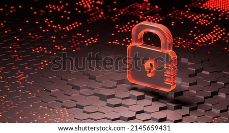 Phishing, E-Mail, Network Security, Computer Hacker, Cloud Computing Cyber Security 3d Illustration