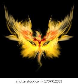 Phoenix Bird Anka Illustration Design 