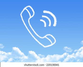 phone cloud shape