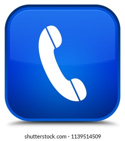 Blue Phone Icon Images, Stock Photos & Vectors | Shutterstock