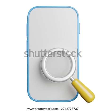 Phone Mobile Technology 3D Rendeing Illsutration