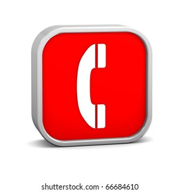 Red Phone Icon Images, Stock Photos & Vectors | Shutterstock