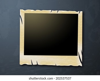 Photo Frames Representing Blank Space And Layout