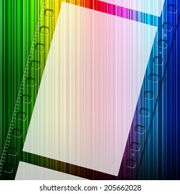 Photo Frames Representing Copyspace Background And Photograph