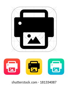 Photo Print Icon.