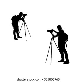 68,517 Silhouette Photographer Images, Stock Photos & Vectors ...