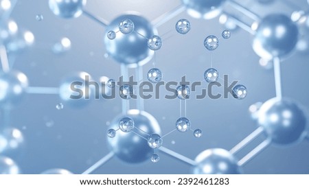 phthalic acid molecular structure 3d, flat model, aromatic dicarboxylic acid, structural chemical formula view from a microscope