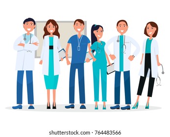 Physicians Uniform Isolated On White Medical Stock Vector (Royalty Free ...