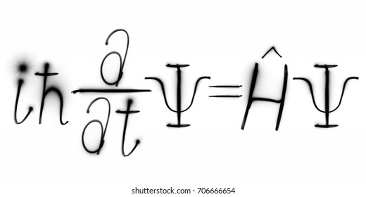 Physics, Schrodinger's Formula, Freezelight, Bokeh, Schrödinger Equation,Quantum Mechanics