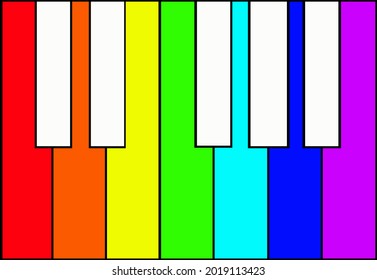 3,319 Rainbow piano Images, Stock Photos & Vectors | Shutterstock