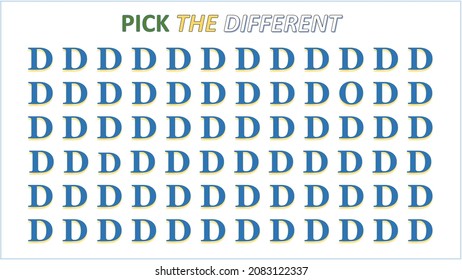 1,176 Find letter different Images, Stock Photos & Vectors | Shutterstock