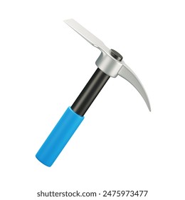 pickaxe 3D illustration. carpentry tools