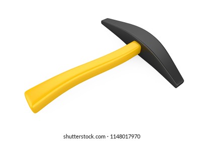 Pickaxe Isolated. 3D Rendering