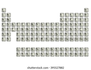 pictorial diagram periodic table elements stock illustration 395527882