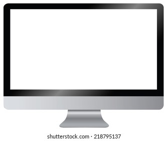 Picture of a modern digital computer screen illustration