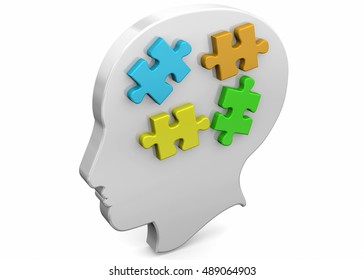 Piece Mind Concept 3d Stock Illustration 214531429 