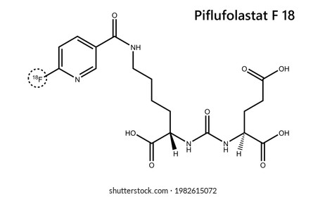 Piflufolastat F 18 Is A Radioactive Diagnostic Agent Indicated For Positron Emission Tomography (PET) Of Prostate-specific Membrane Antigen (PSMA) Positive Lesions In Men With Prostate Cancer.