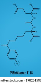 Piflufolastat F 18 Is A Radioactive Diagnostic Agent Indicated For Positron Emission Tomography (PET) Of Prostate-specific Membrane Antigen (PSMA) Positive Lesions In Men With Prostate Cancer.