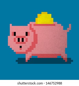 Piggy Ban Pixel