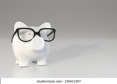 Piggy Bank - Glasses