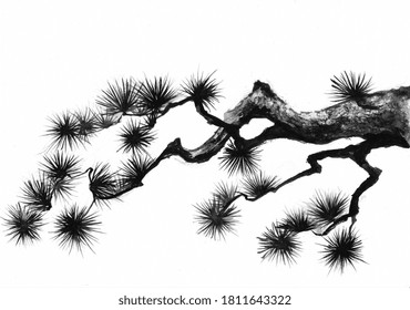 松 日本画 のイラスト素材 画像 ベクター画像 Shutterstock