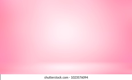 Pink 3D room. Background