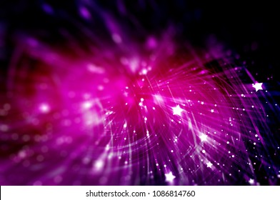 Pink Abstract Background Holidays Lights Motion Stock Illustration ...