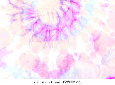 Pink Aquarelle Dirty Pattern. Aquarelle Textured Creativity Design. Tie Dye Oil Brush Wash. Painting Decorative Tie Dye. Modern Watercolour Print. Tie Dye Dirty Ink Watercolor.
