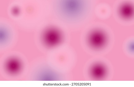 A pink background image with a dotted pattern created by using shades of purple, pink and blue dots as the pattern.