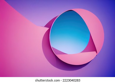 Pink and Blue Background Pattern Wallpaper Digital Ilustration