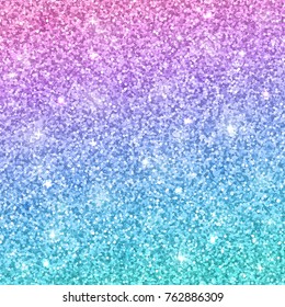 Pink Blue Glitter Background. 