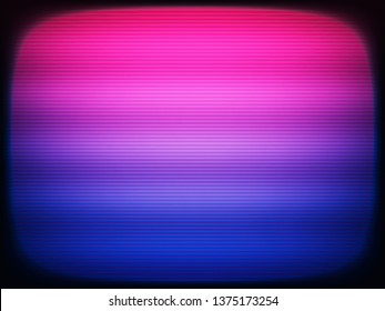 Pink And Blue Scanlined Tv Screen Texture Background Hd