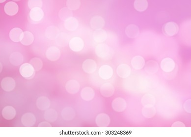 Pink Bokeh Background Pink Blurred Wallpaper Stock Illustration ...