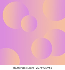 Pink Bubbles in pink background