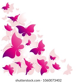 Butterflies Design Stock Vector (Royalty Free) 209770468