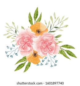 9,667 Watercolor carnation Images, Stock Photos & Vectors | Shutterstock