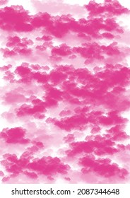 Pink Cloud , background, simpel ,romantic