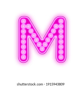 248 Neon purple letter m Images, Stock Photos & Vectors | Shutterstock