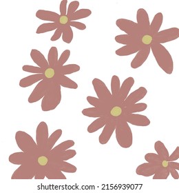 
Pink Cute Flower Background Png File