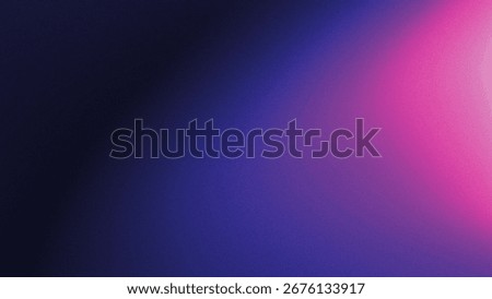 Pink dark blue gradient background colors noise blur grain texture fit for fantasy futuristic poster, banner, header, galaxy wallpaper with copy space